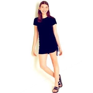 VICTORIA'S SECRET Pink by VARSITY BEACH TERRY rushed dress